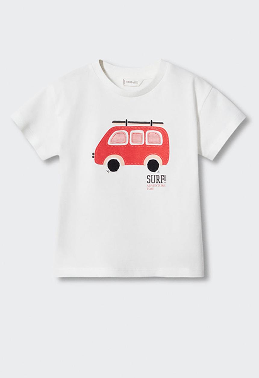 MANGO - T-shirt van - white