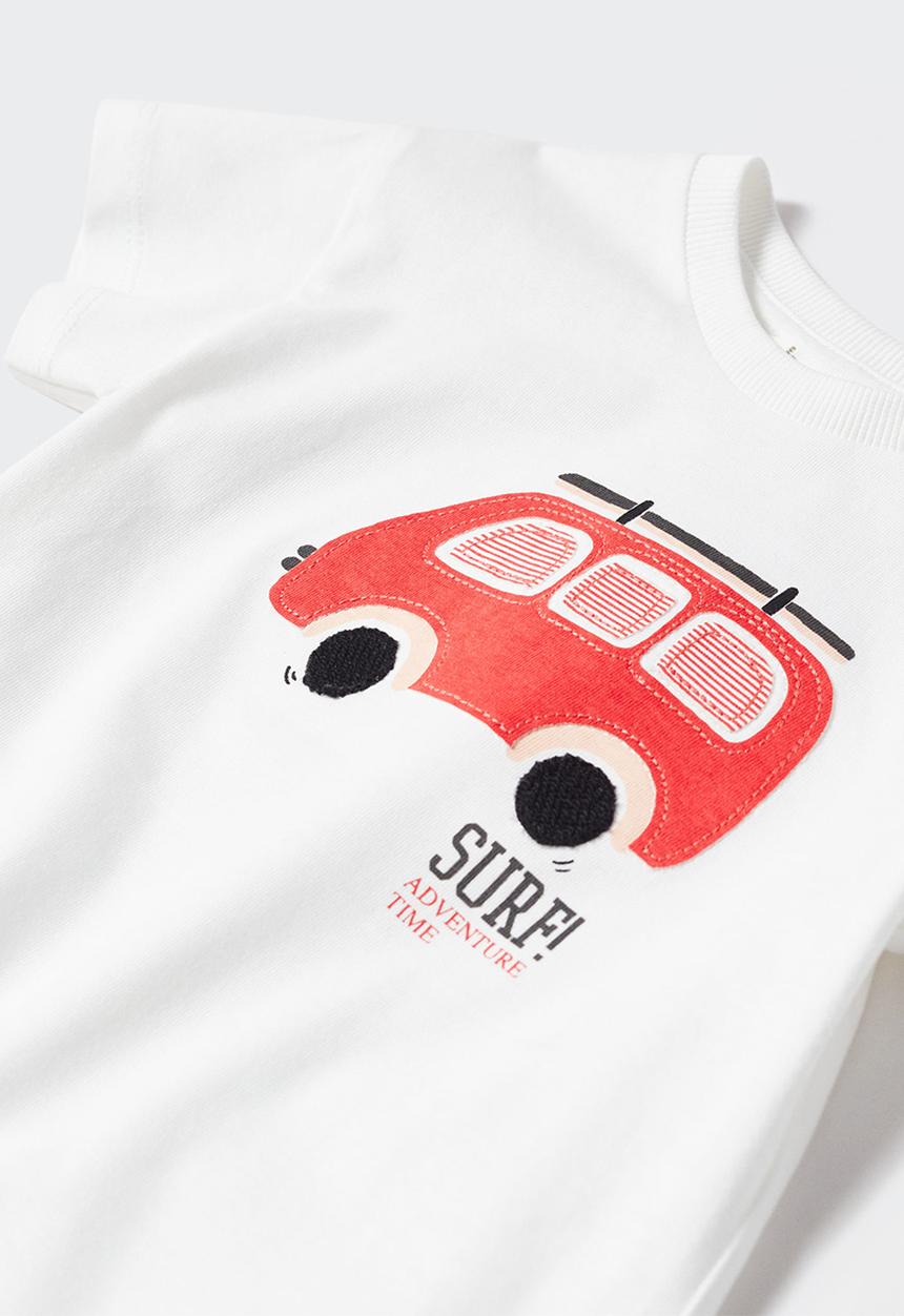 MANGO - T-shirt van - white