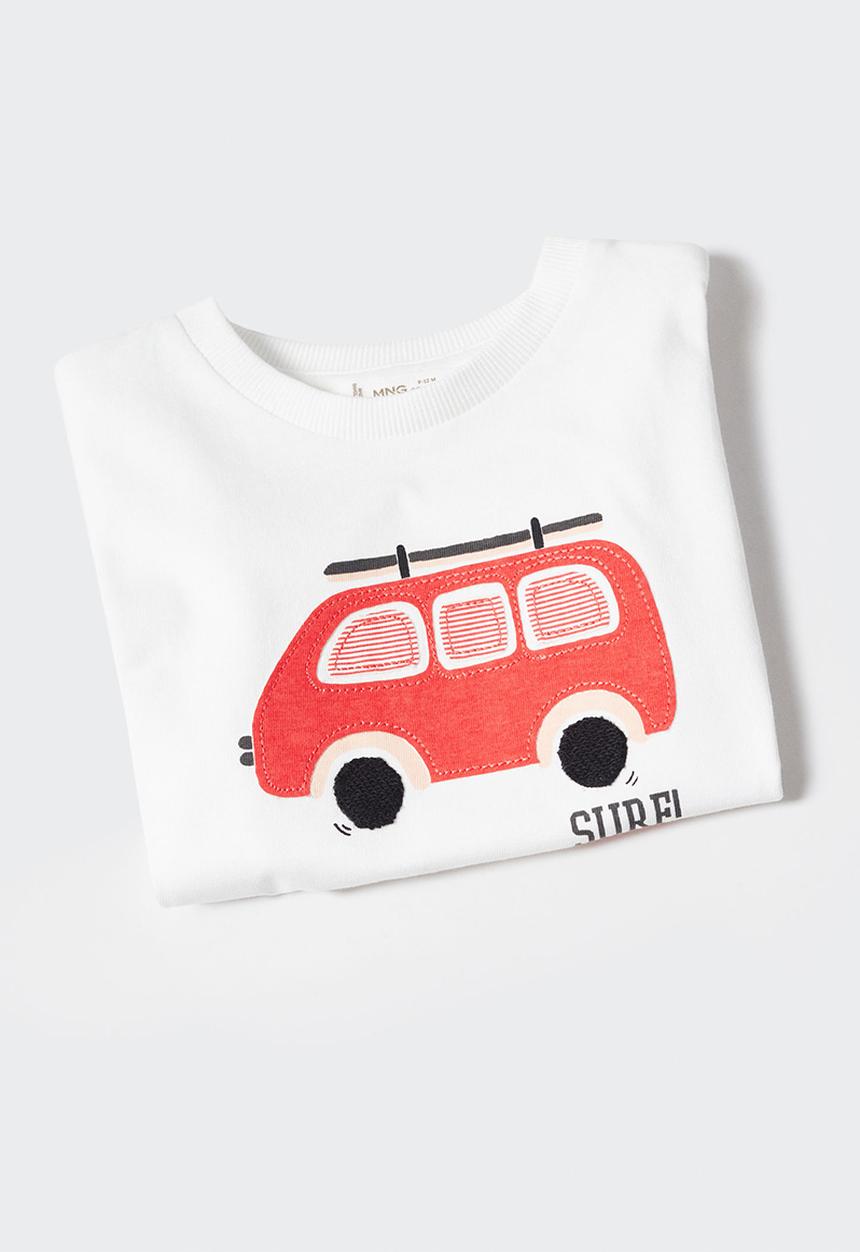 MANGO - T-shirt van - white