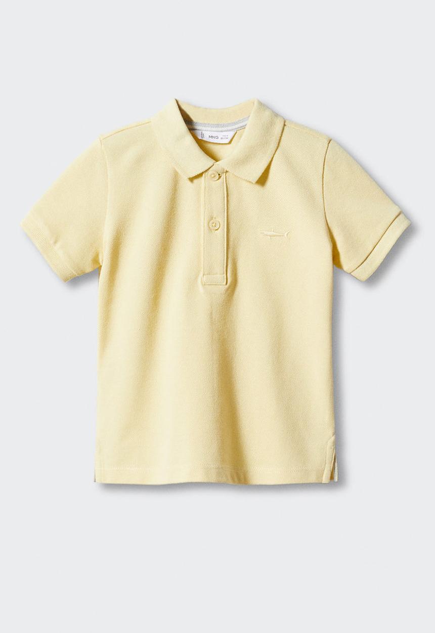 MANGO - Polo shirt javic - light yellow