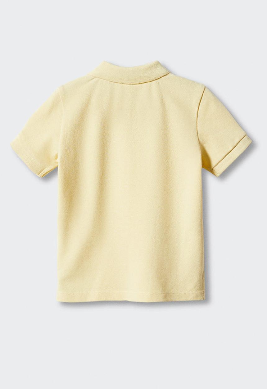 MANGO - Polo shirt javic - light yellow