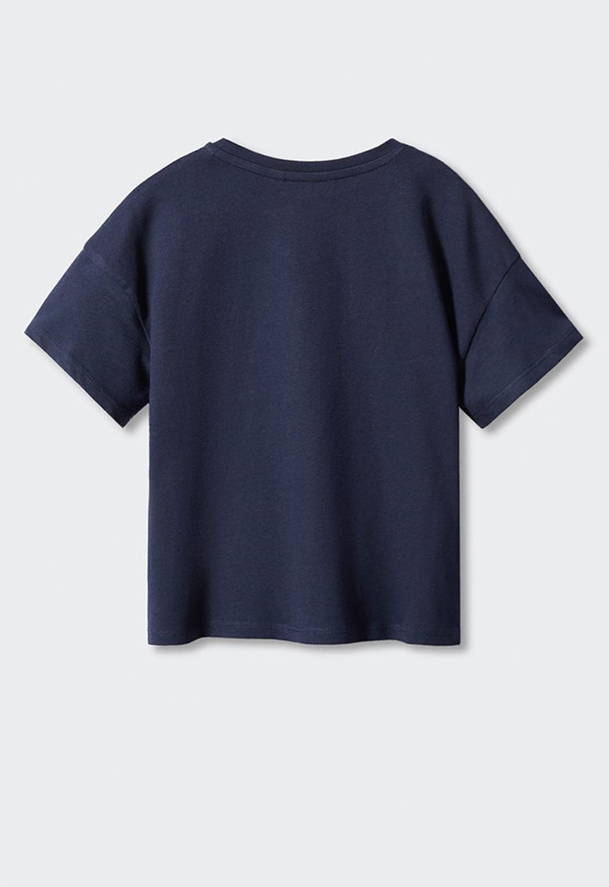 MANGO - T-shirt shell - navy