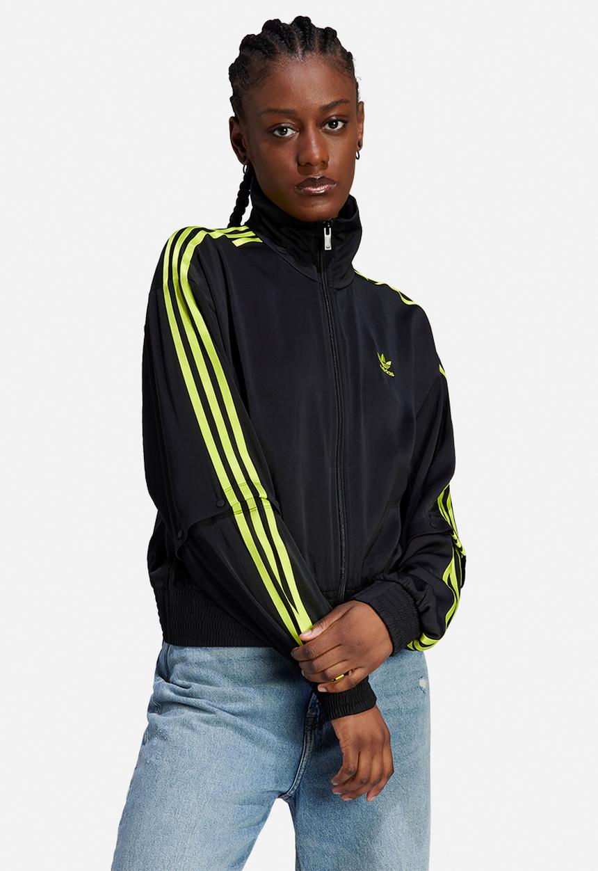 adidas Originals - Satin firebird track top - black