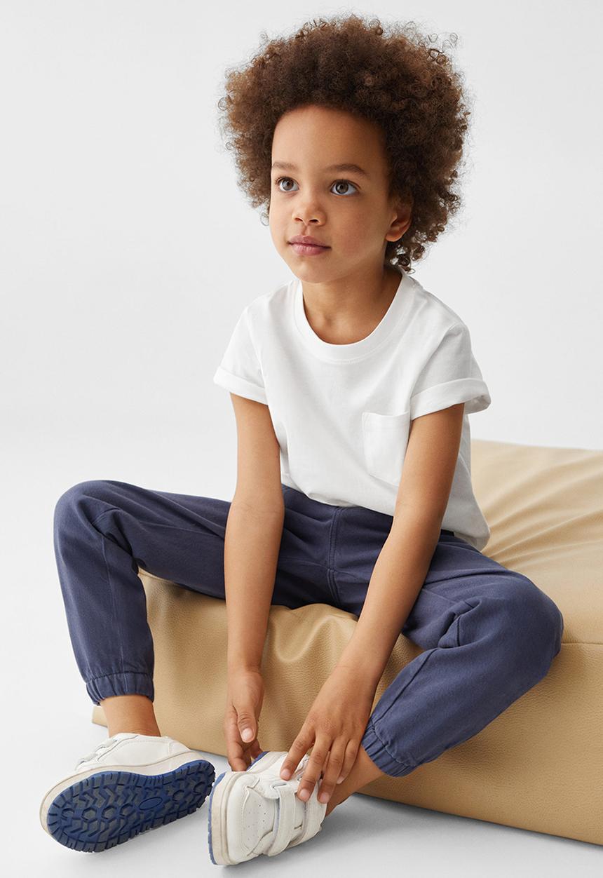 MANGO - T-shirt basicb4 - off white