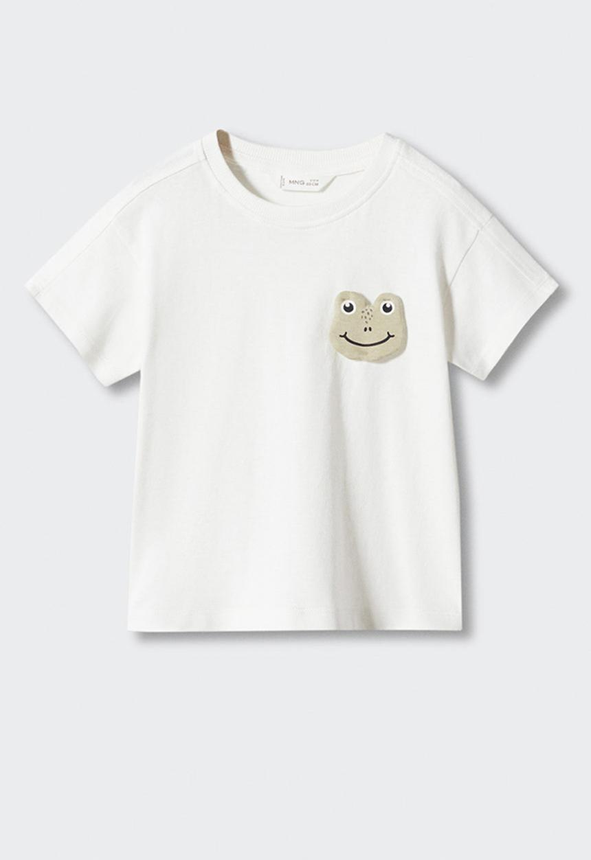 MANGO - T-shirt jan - white