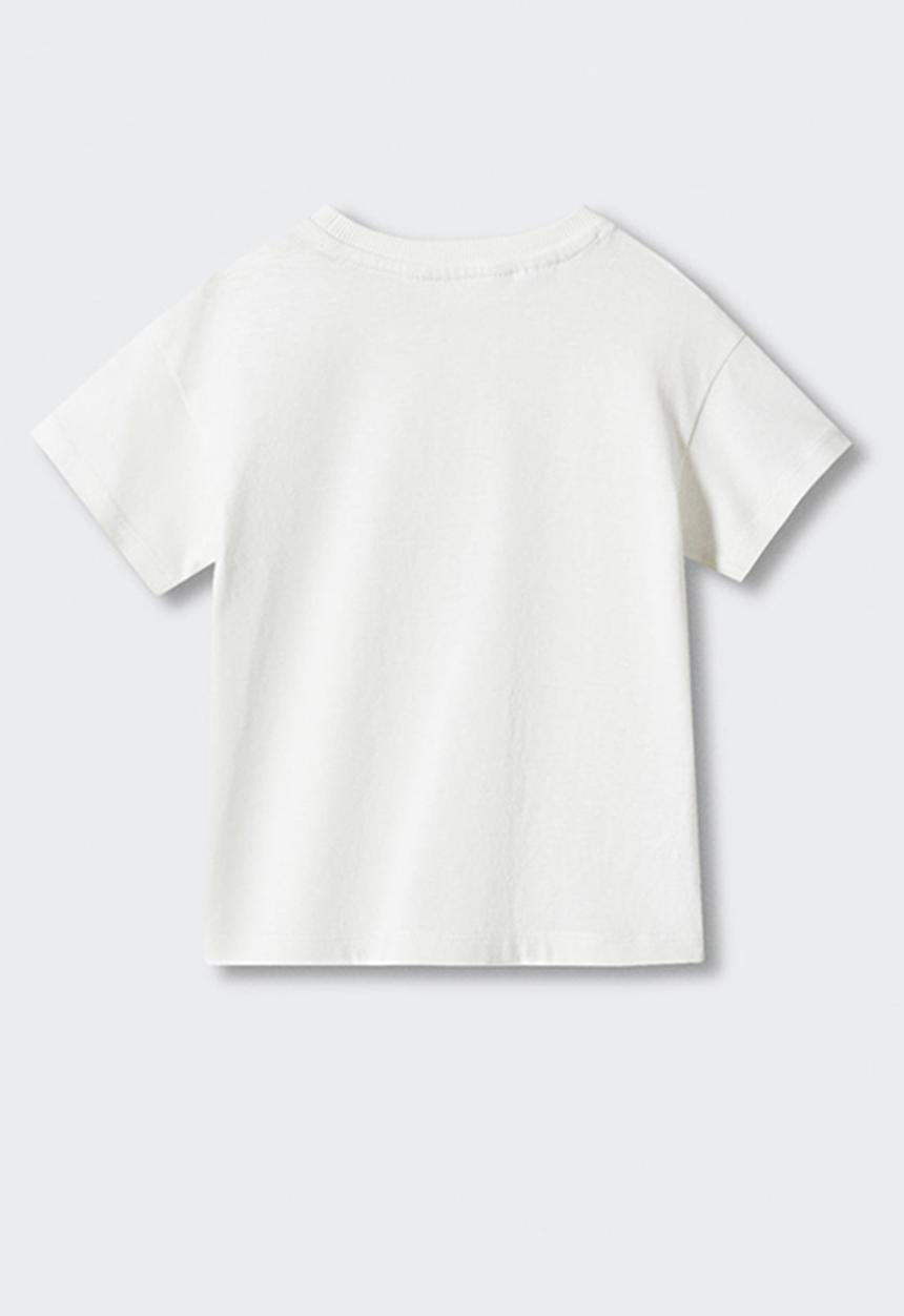 MANGO - T-shirt jan - white