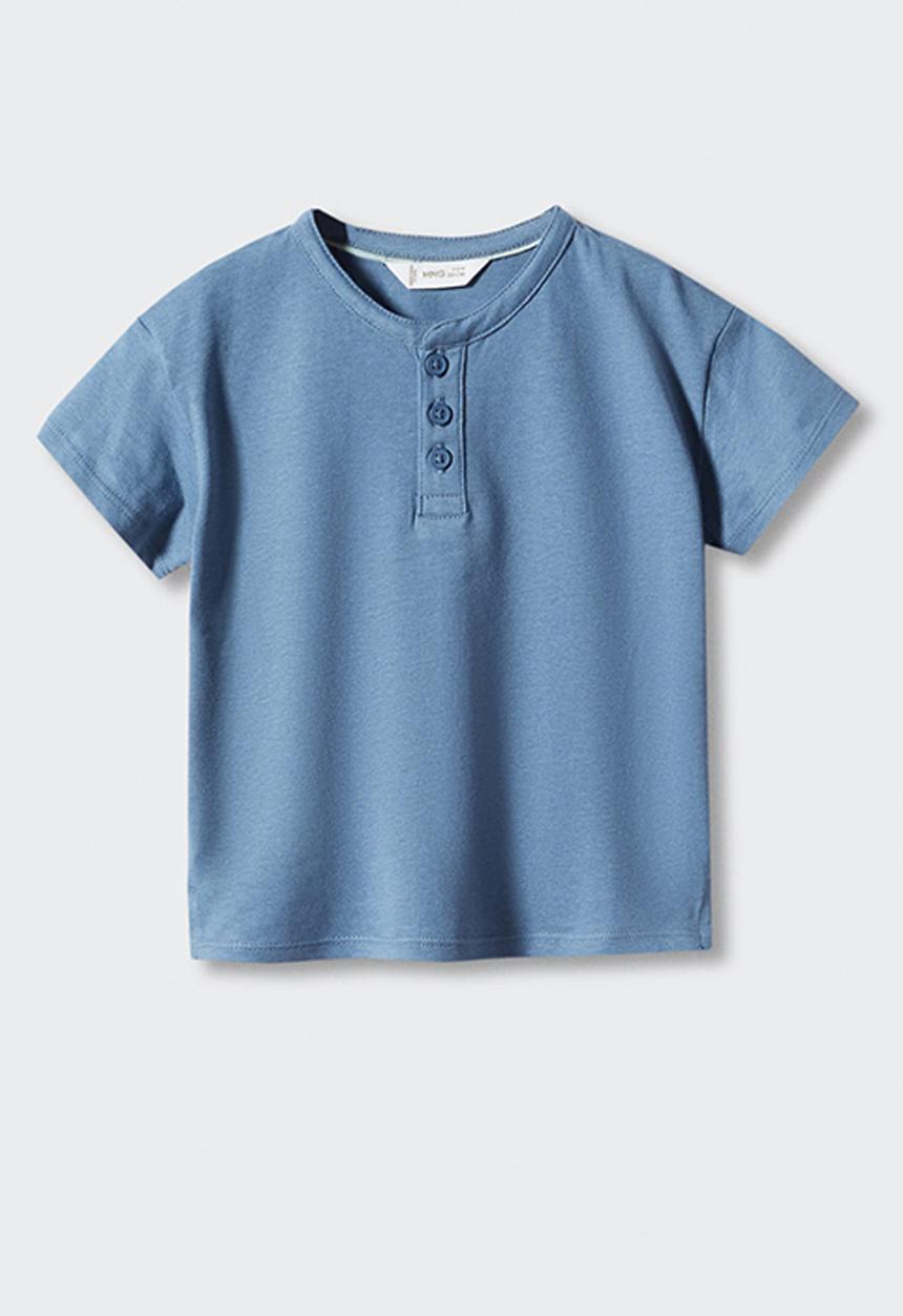MANGO - T-shirt panib4 - azul