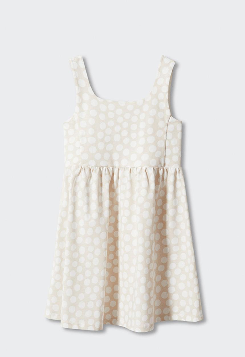 MANGO - Dress azores - crudo