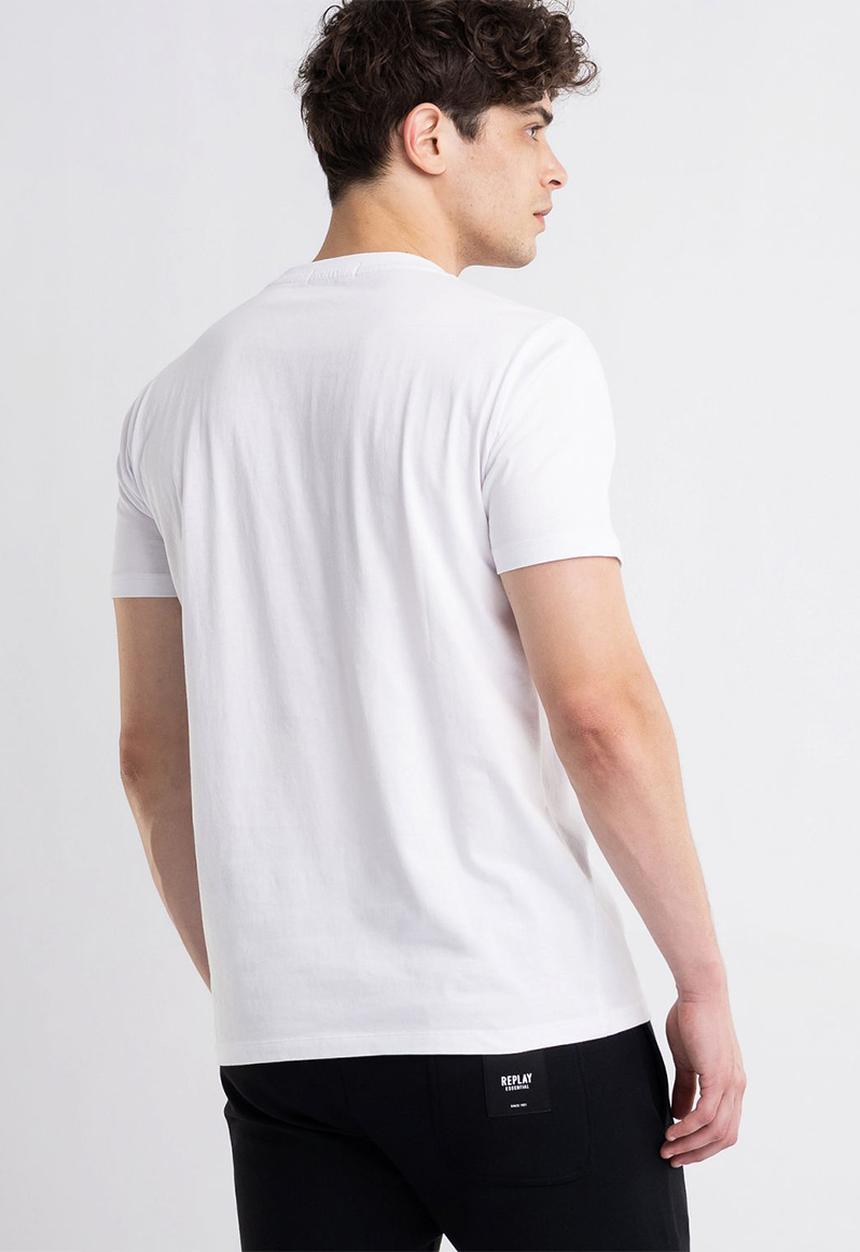 Replay - Frenchie replay Tee - white