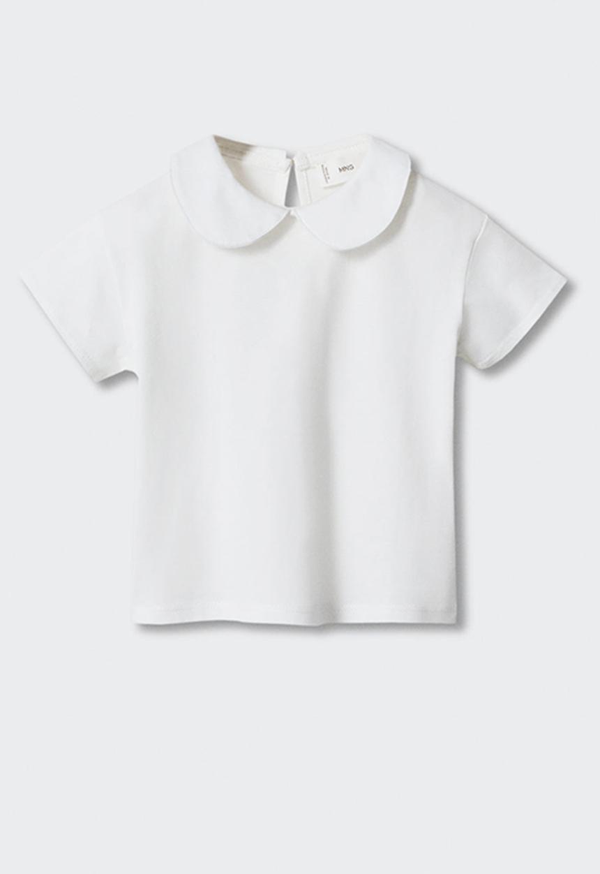 MANGO - T-shirt lily - white