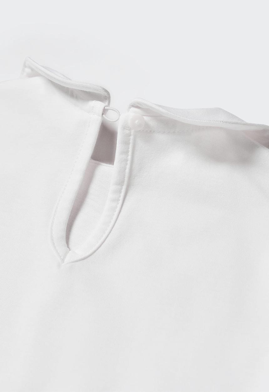 MANGO - T-shirt lily - white