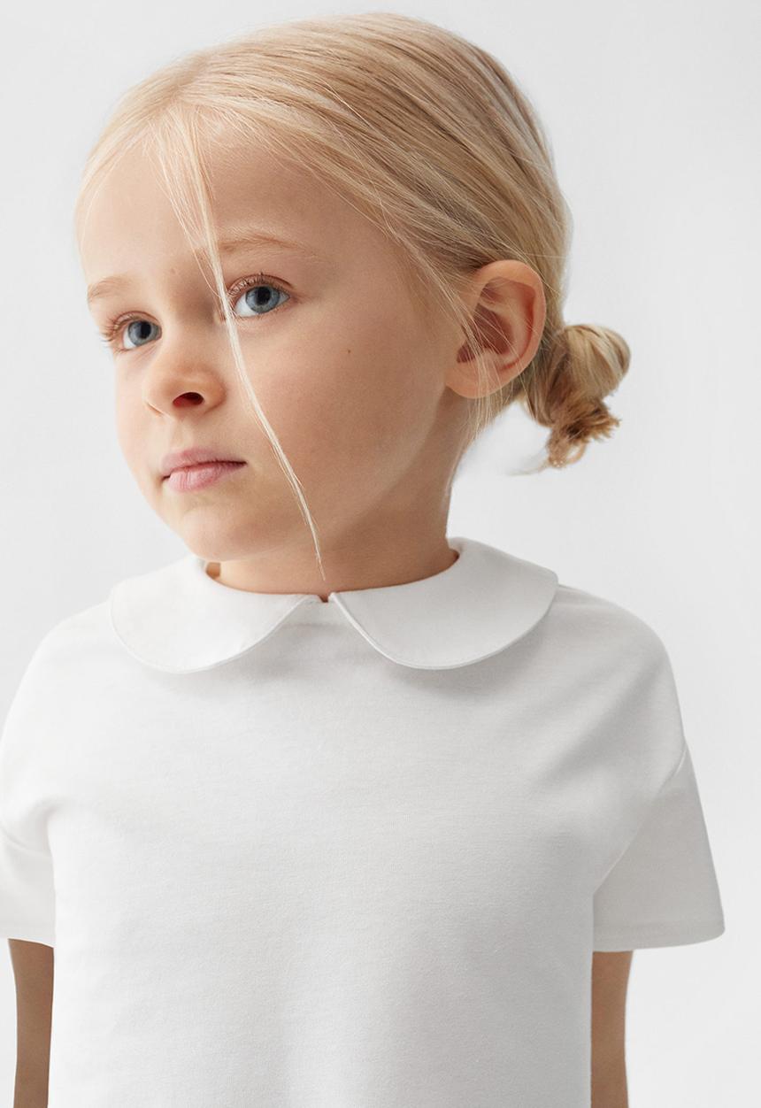 MANGO - T-shirt lily - white