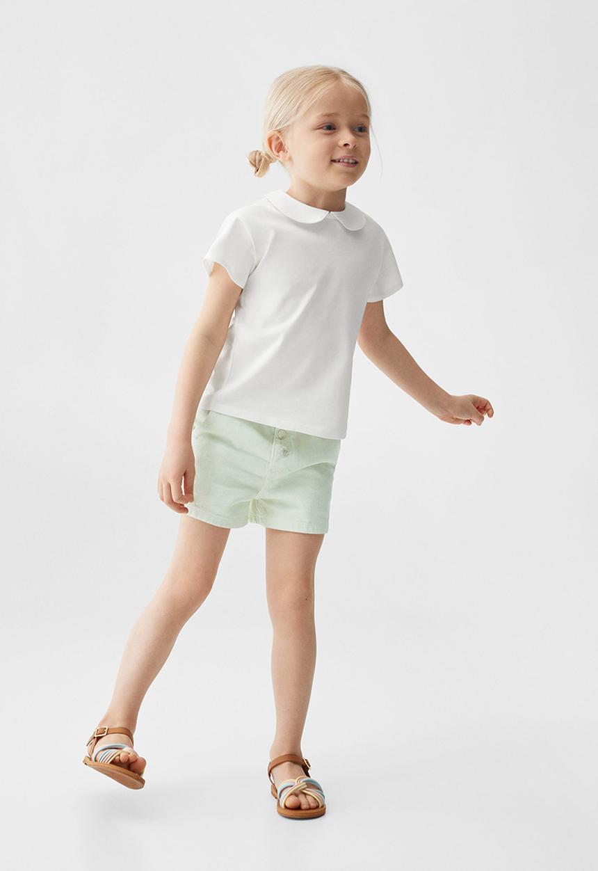 MANGO - T-shirt lily - white