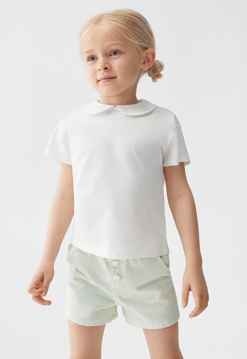 MANGO - T-shirt lily - white