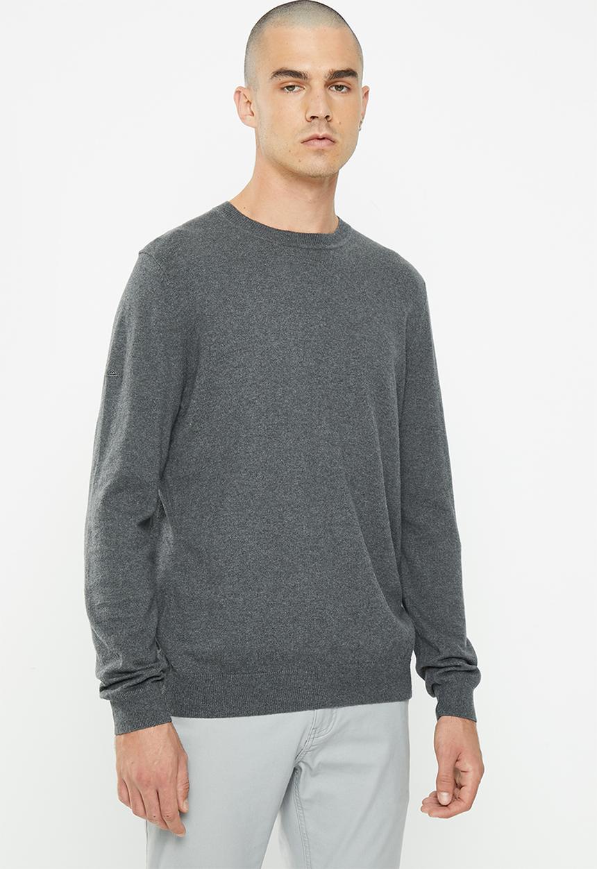 Superdry. - Vintage emb - gull grey marl