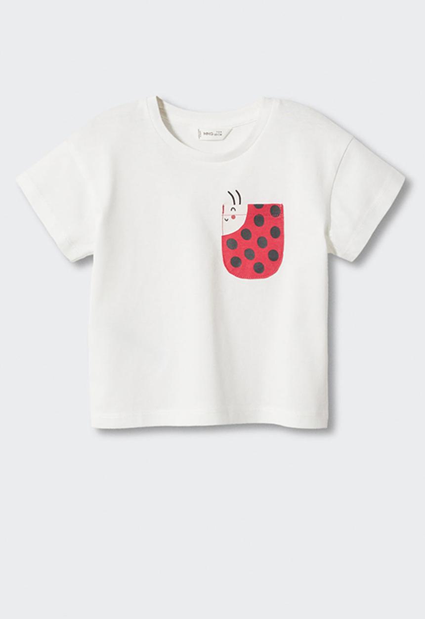 MANGO - T-shirt maya - white