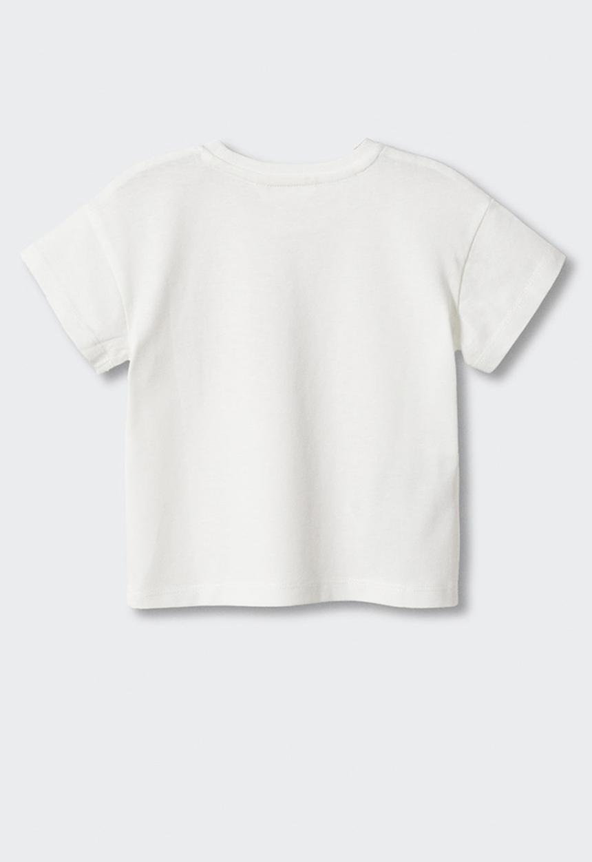 MANGO - T-shirt maya - white