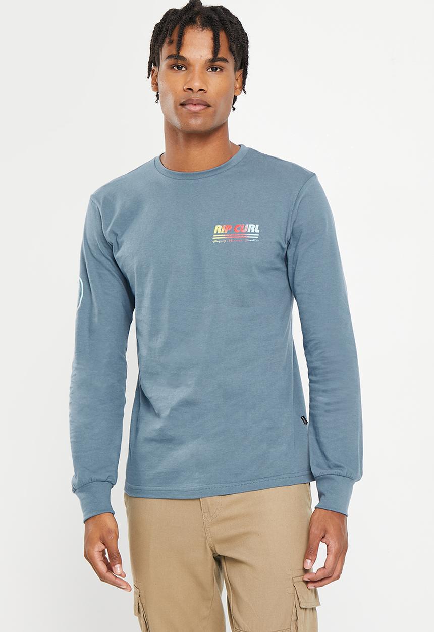 Rip Curl - Surf revival long sleeve tee - blue 