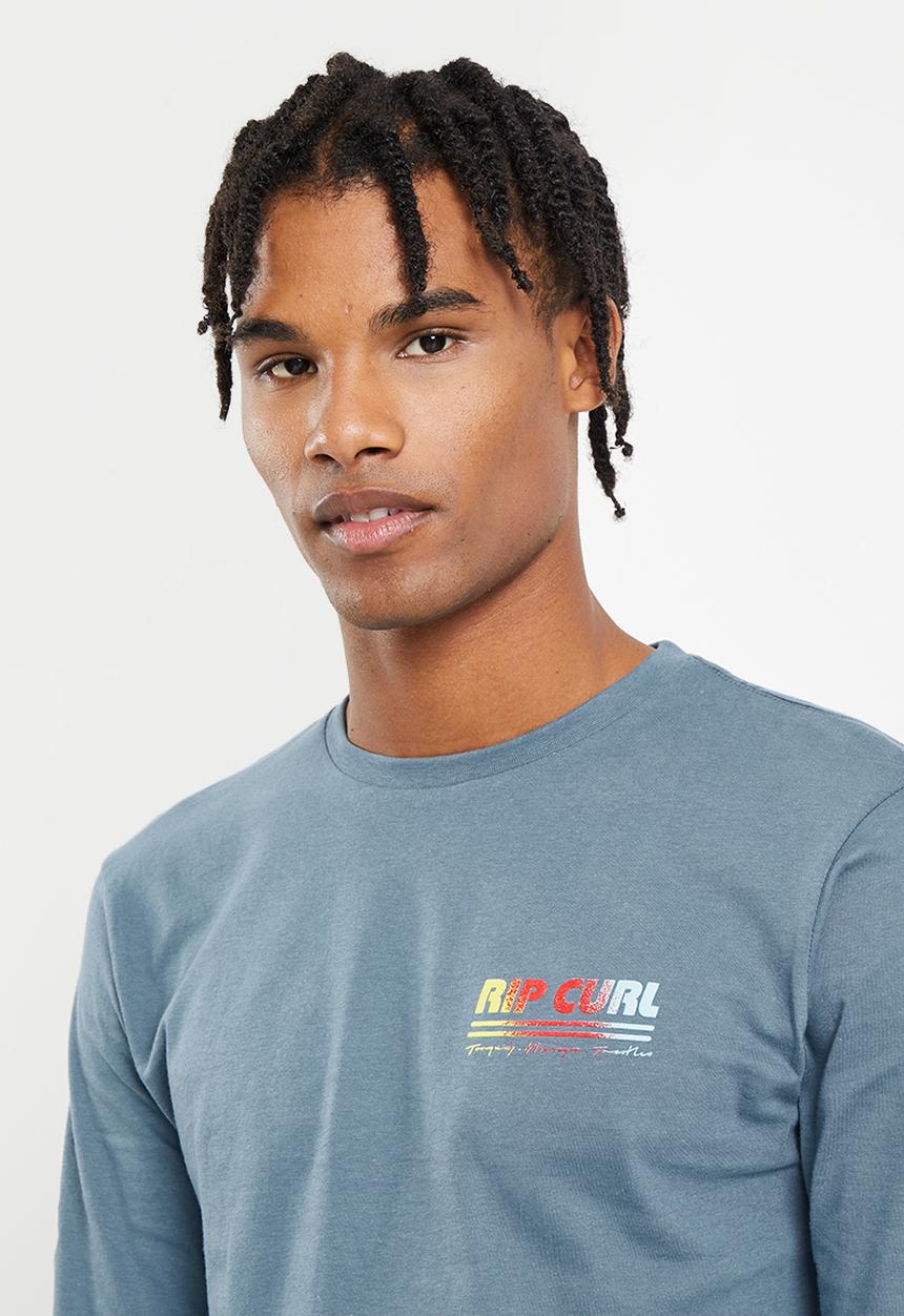 Rip Curl - Surf revival long sleeve tee - blue 