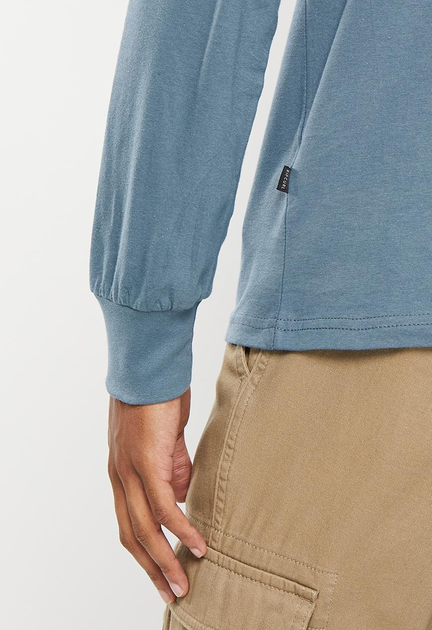 Rip Curl - Surf revival long sleeve tee - blue 