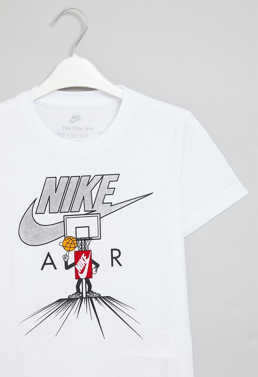 Nike - Nike boys icons of play short sleeve tee - white