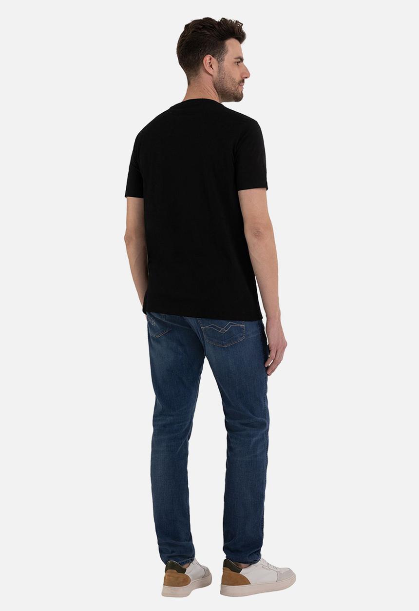 Replay - Coporate logo tee - black