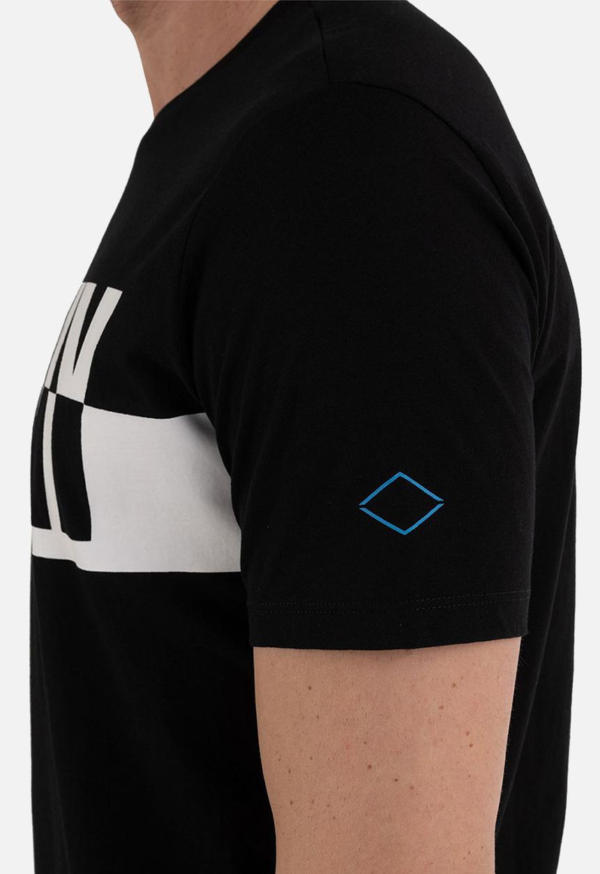 Replay - Coporate logo tee - black