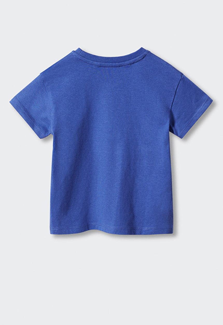 MANGO - T-shirt caribe - bright blue