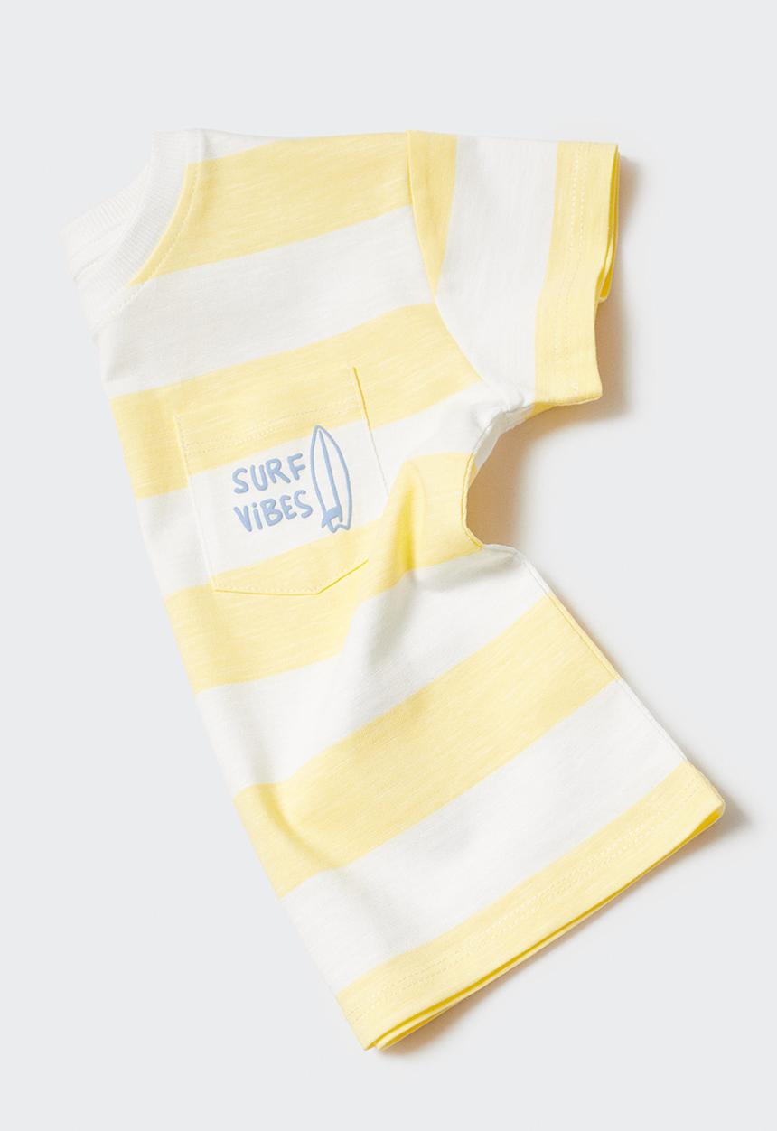 MANGO - T-shirt ancla - amarillo