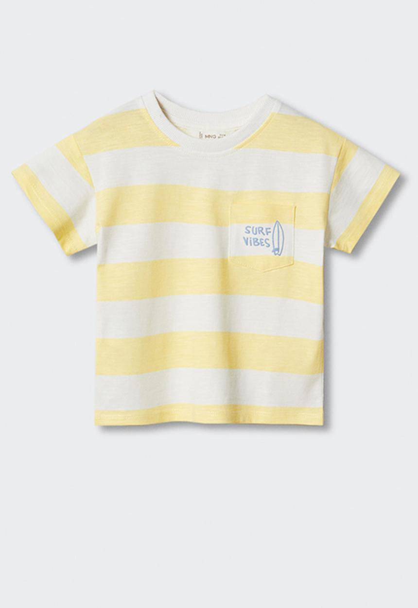 MANGO - T-shirt ancla - amarillo