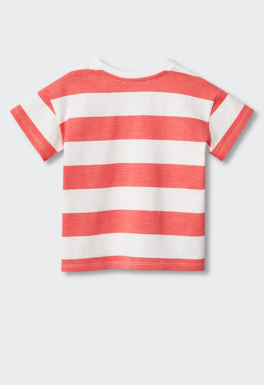 MANGO - T-shirt ancla - coral