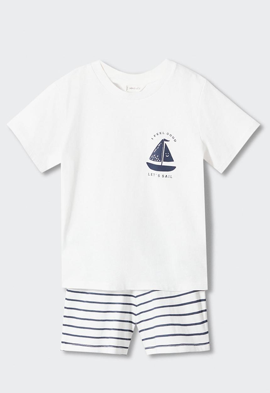 MANGO - Pyjamas fish - off white