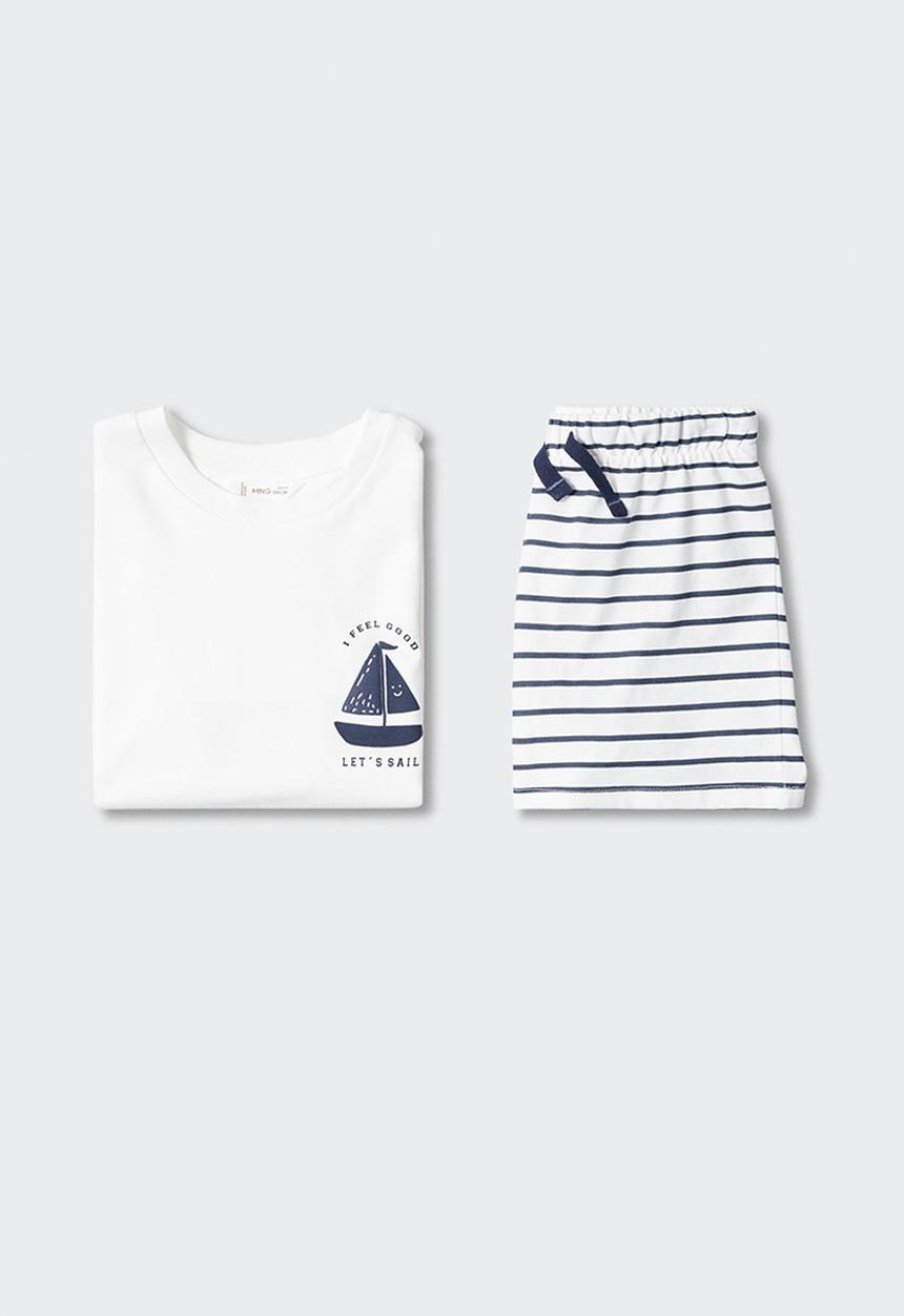 MANGO - Pyjamas fish - off white