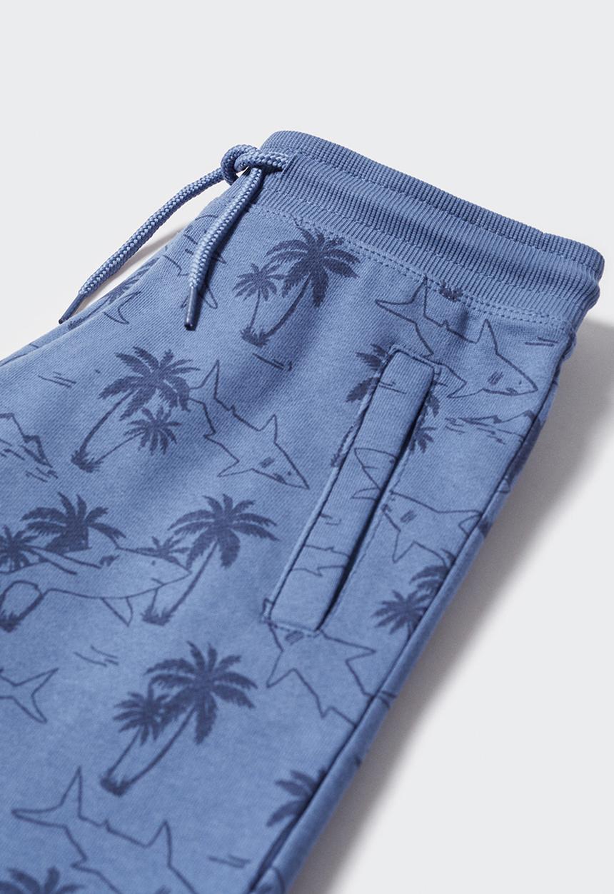 MANGO - Bermuda shorts over - navy