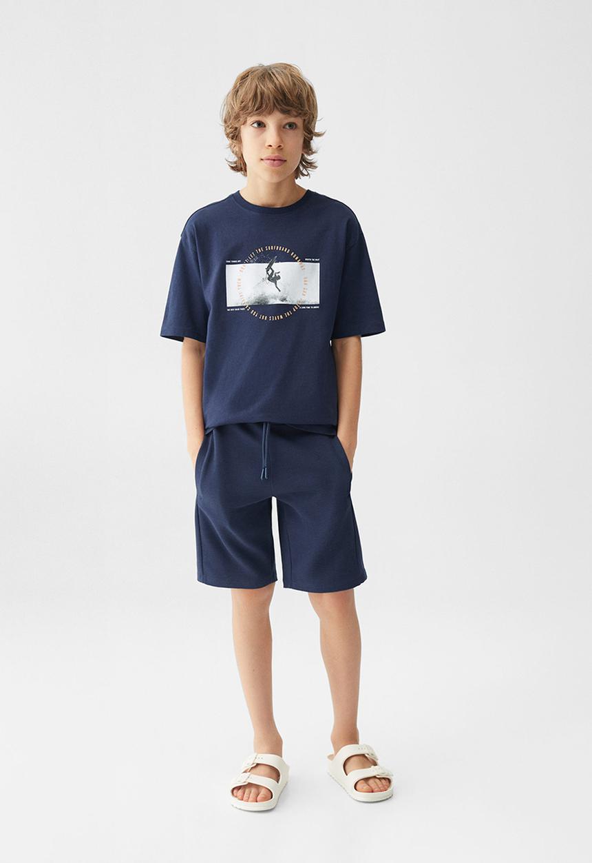 MANGO - Bermuda shorts otto - navy