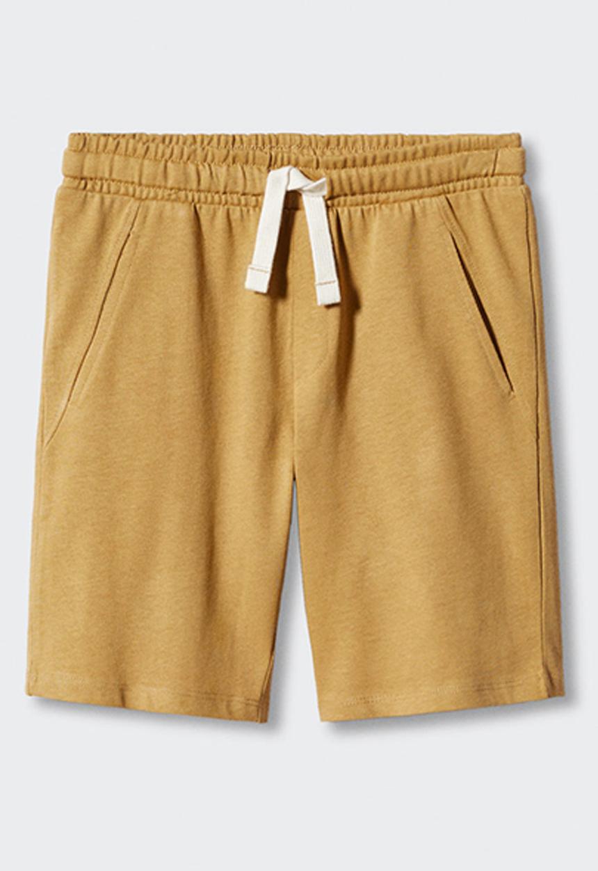 MANGO - Bermuda shorts belgica - mostaza