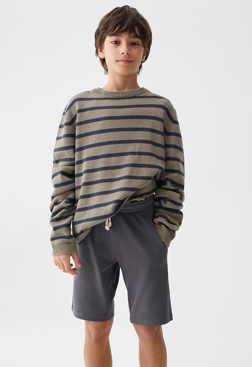 MANGO - Bermuda shorts belgica - antracita