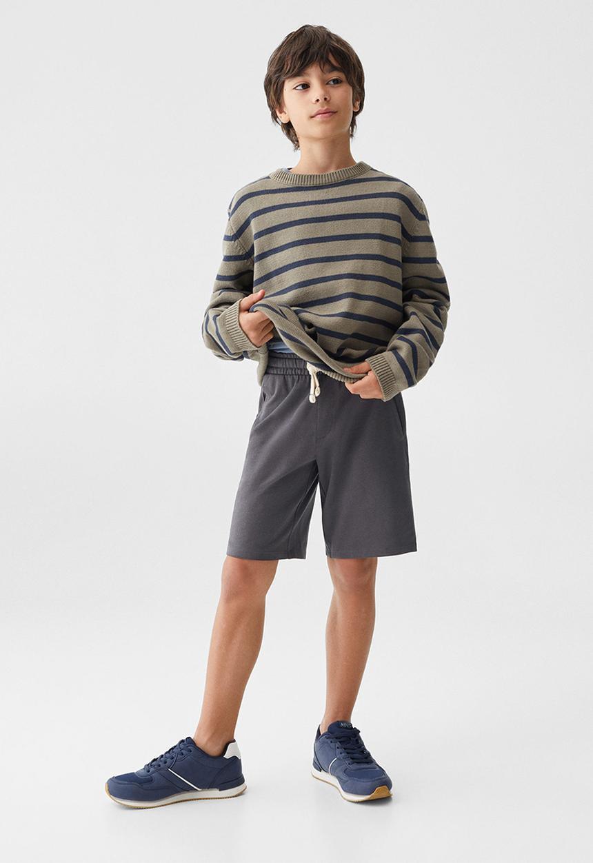 MANGO - Bermuda shorts belgica - antracita