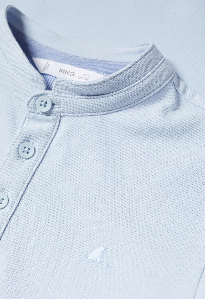 MANGO - Polo shirt hanoi4 - celeste