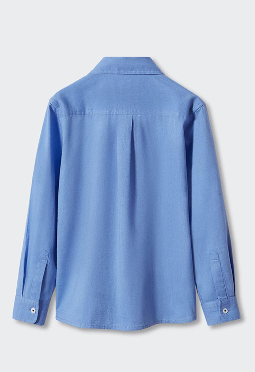 MANGO - Shirt blas - bright blue