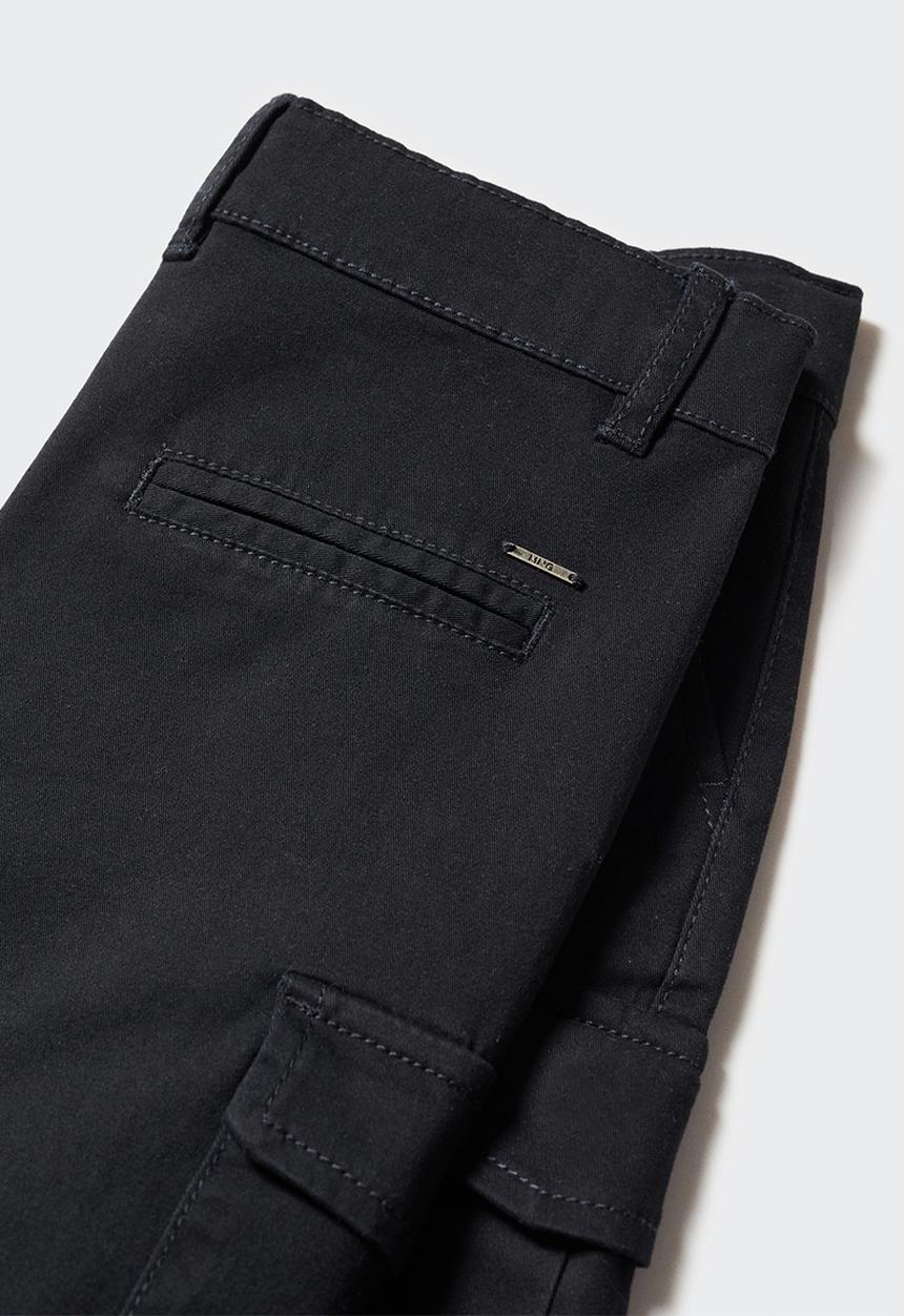 MANGO - Bermuda shorts comporta - negro
