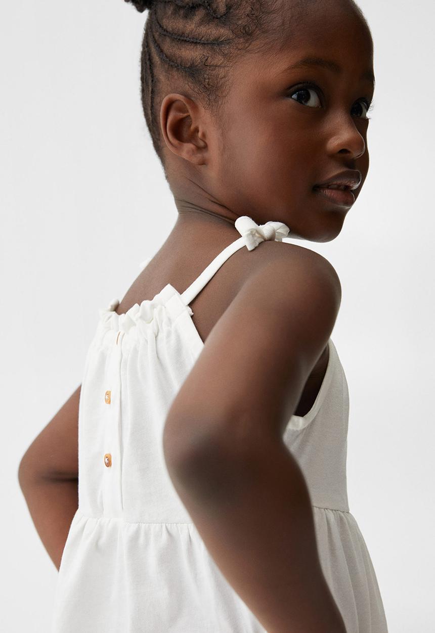 MANGO - Dress nina - offwhite