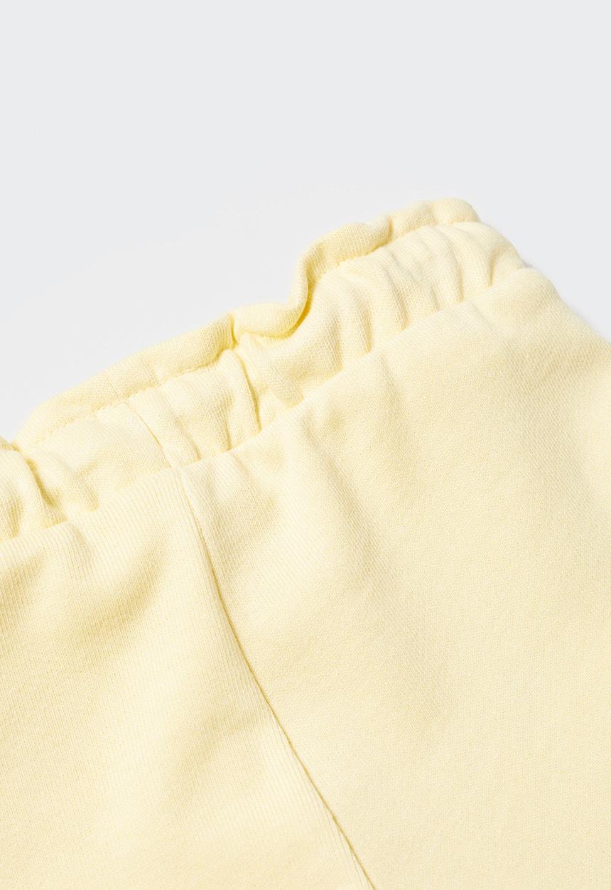 MANGO - Shorts simba - amarillo