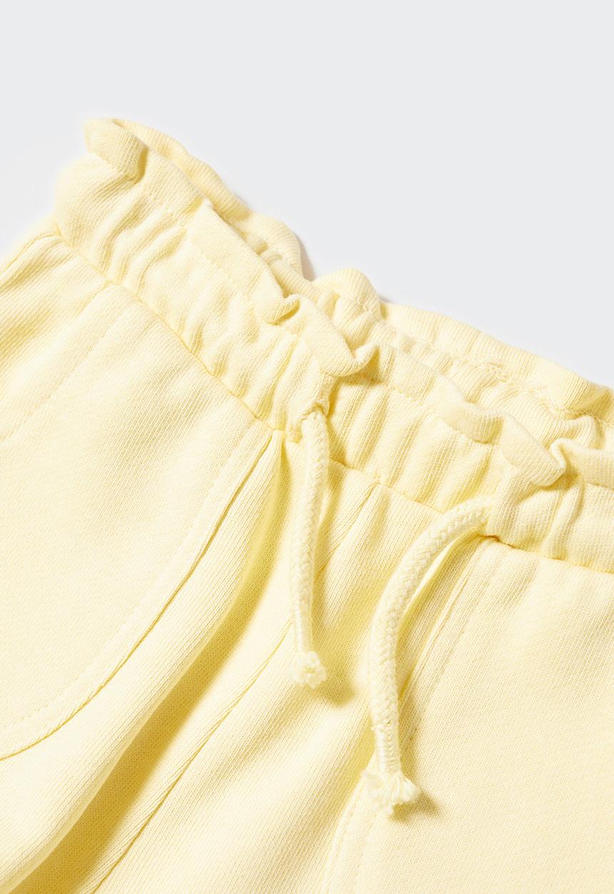 MANGO - Shorts simba - amarillo