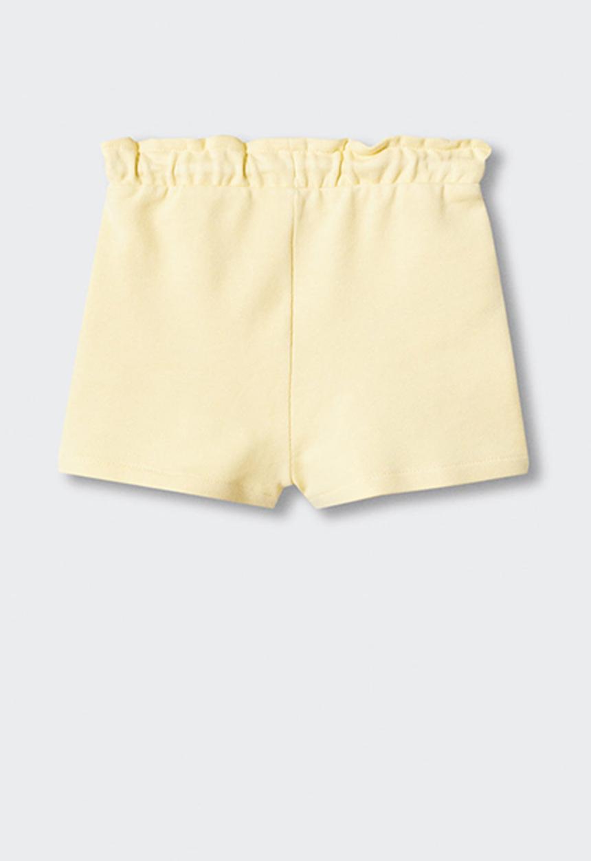 MANGO - Shorts simba - amarillo