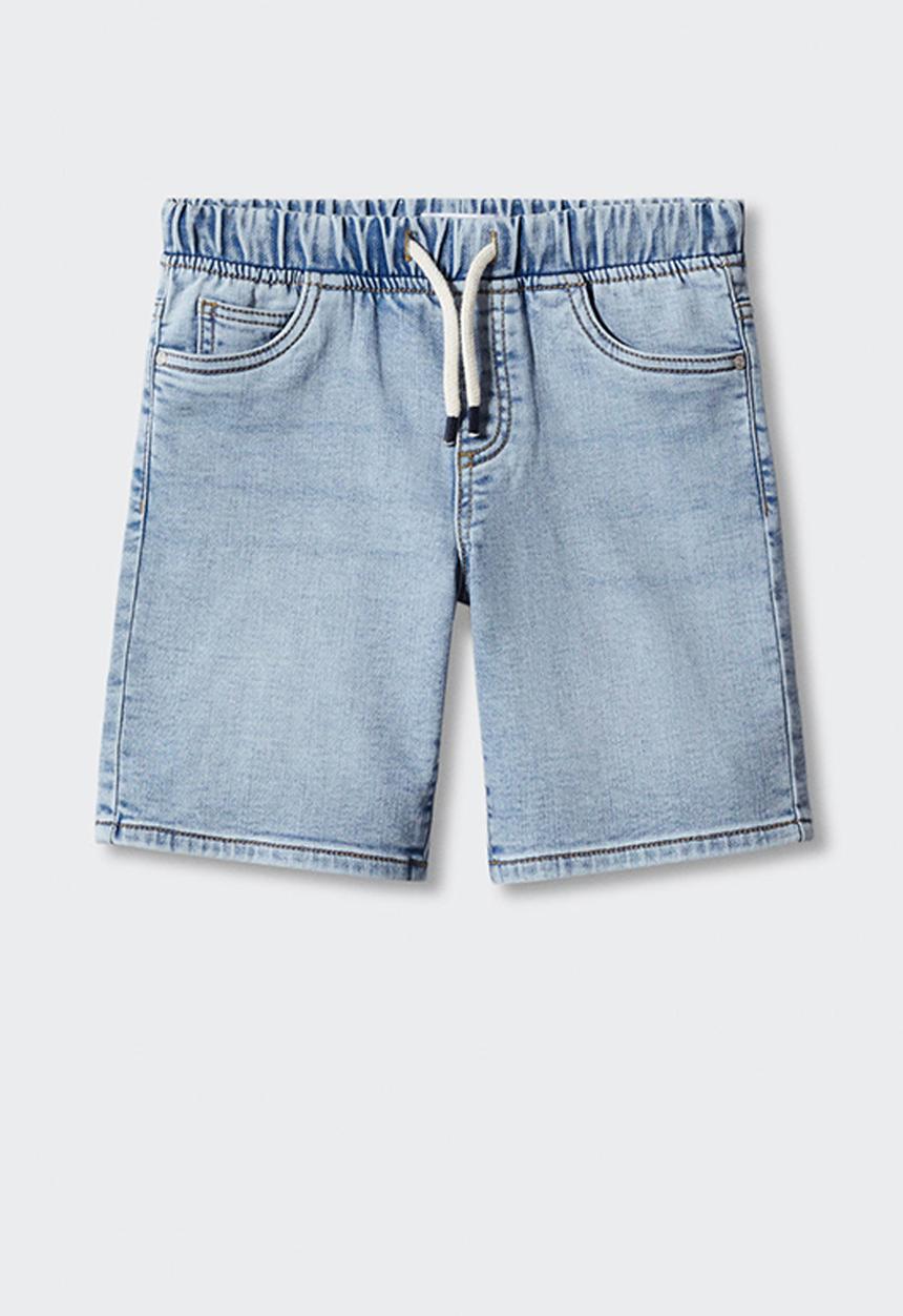 MANGO - Bermuda shorts comfys - light blue