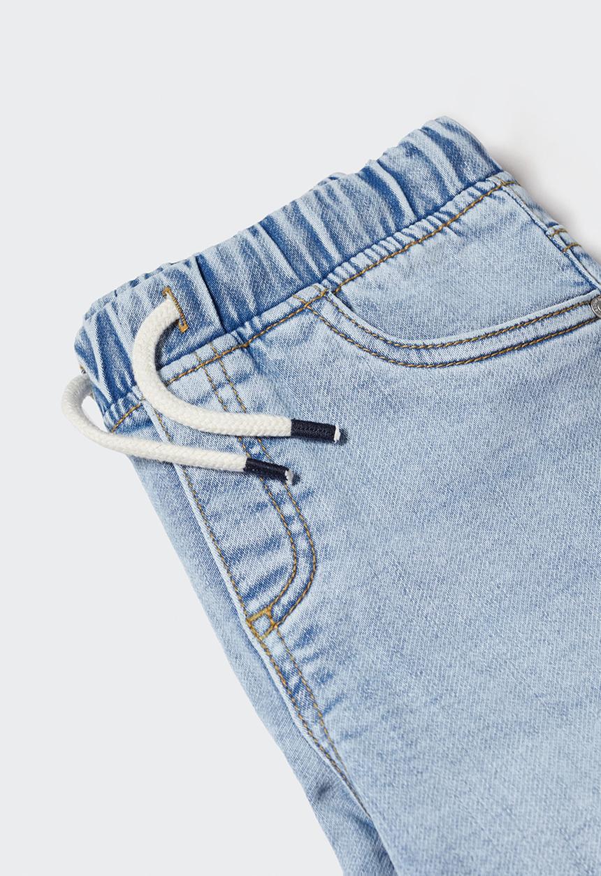 MANGO - Bermuda shorts comfys - light blue