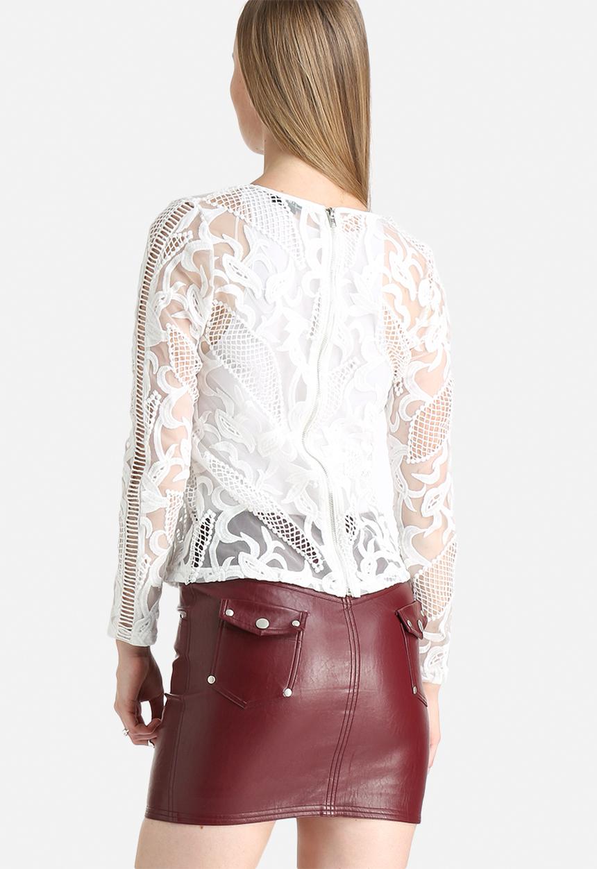 Goldie - Willow Embroidered Lace Top