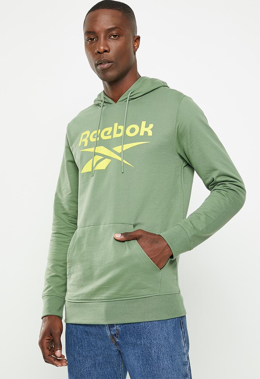 Reebok - Ri big stacked logo hoodie - green