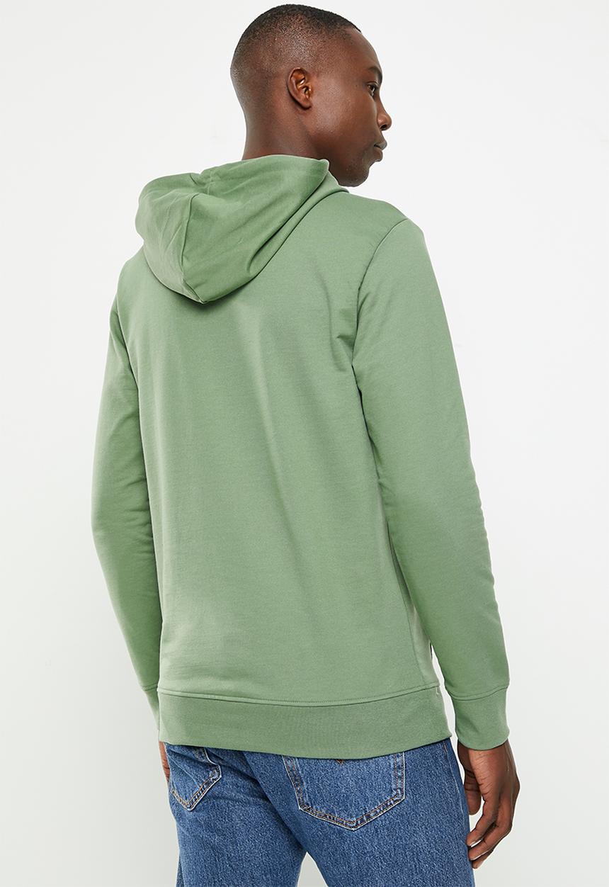 Reebok - Ri big stacked logo hoodie - green